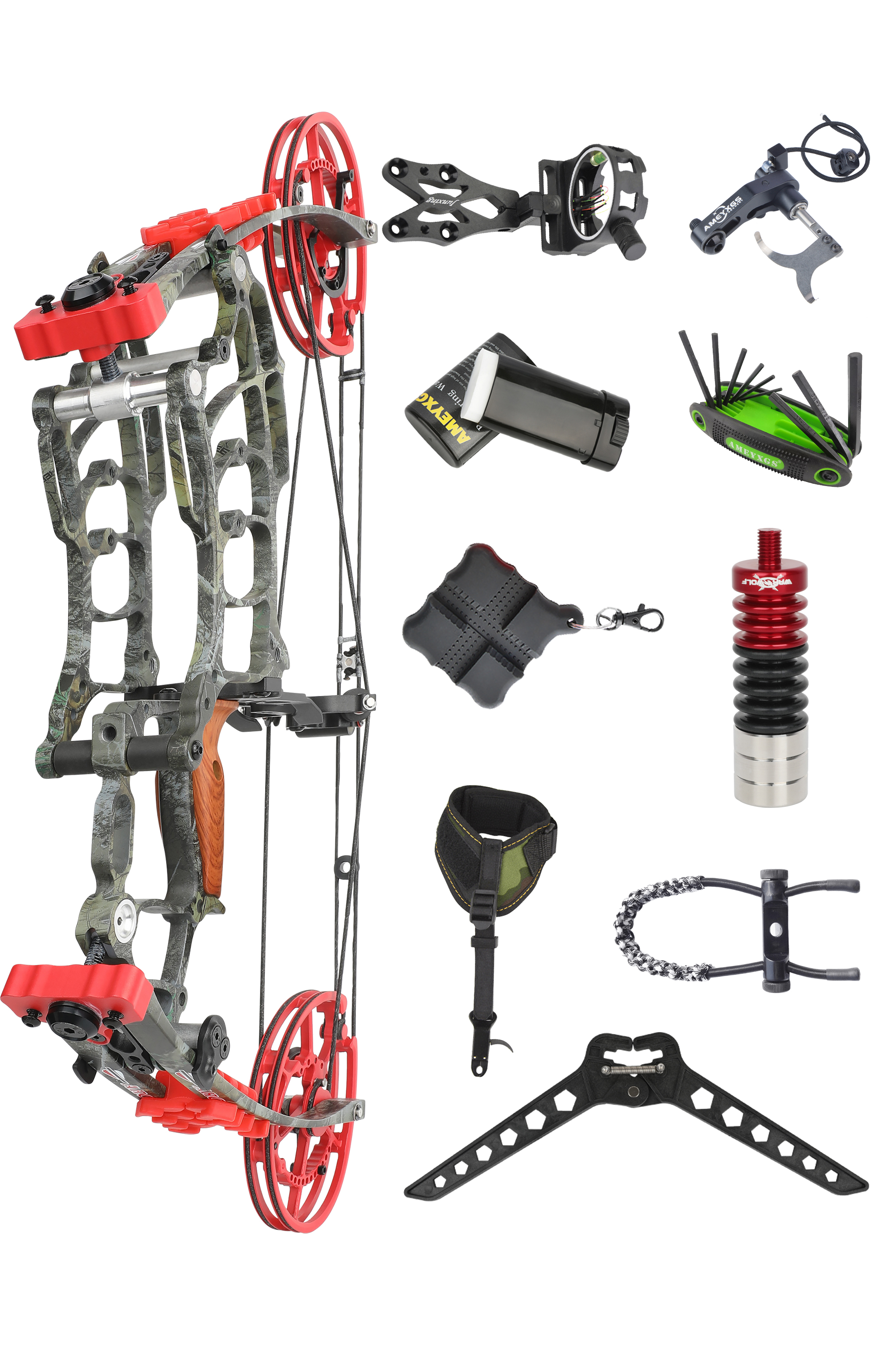 Short Axis Dual-use Compound Hunting Bow 30-70 lbs