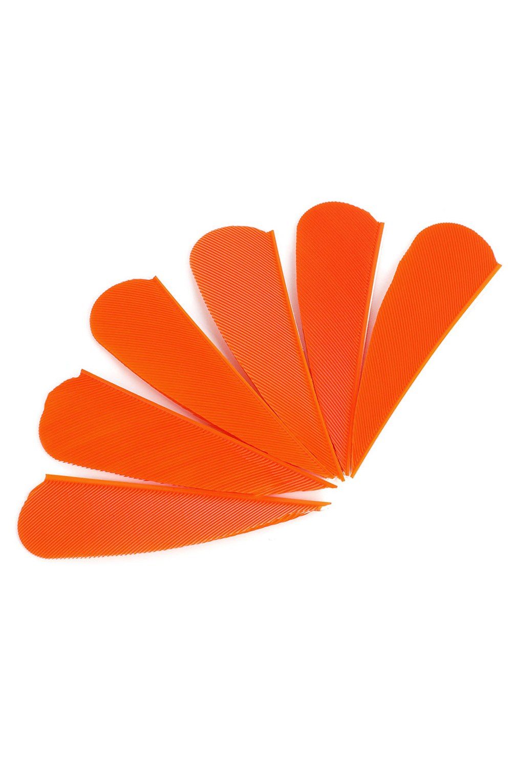 2 Inch Heart Shape Real Feather Archery Fletching-50Pcs