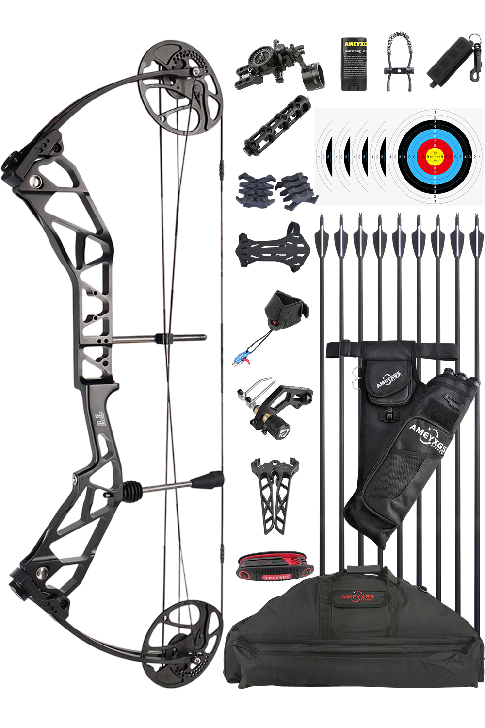 Topoint T1 Max Compound Bow Archery Set-Lokearchery