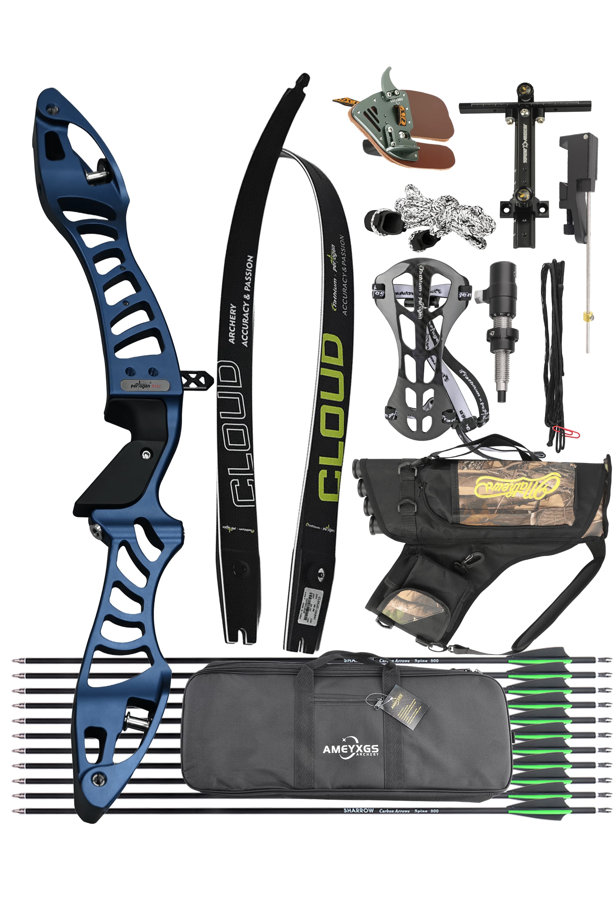 68" Recurve Bow 16-30lbs Traditional Bow Shooting