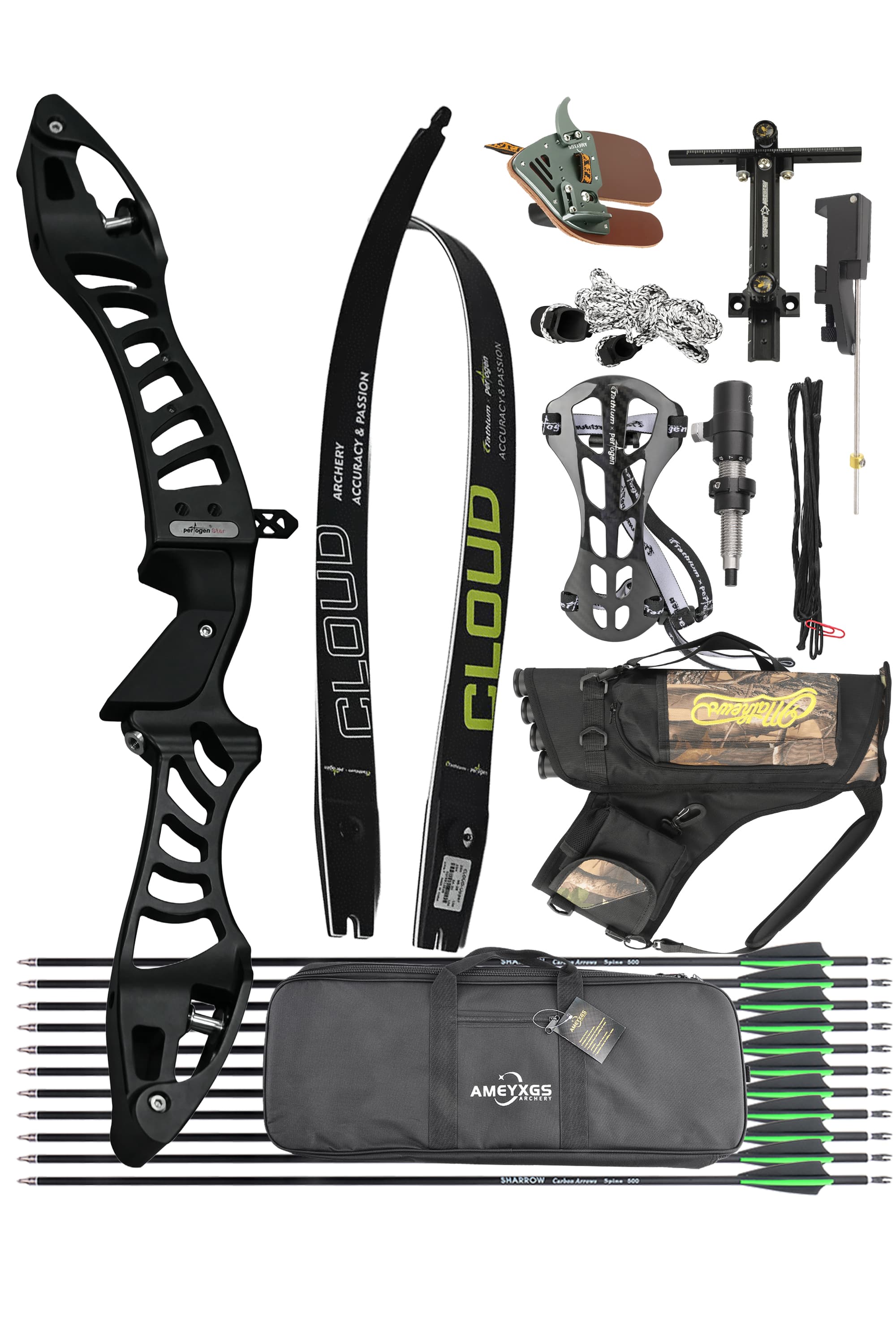 68" Recurve Bow 16-30lbs Traditional Bow Shooting