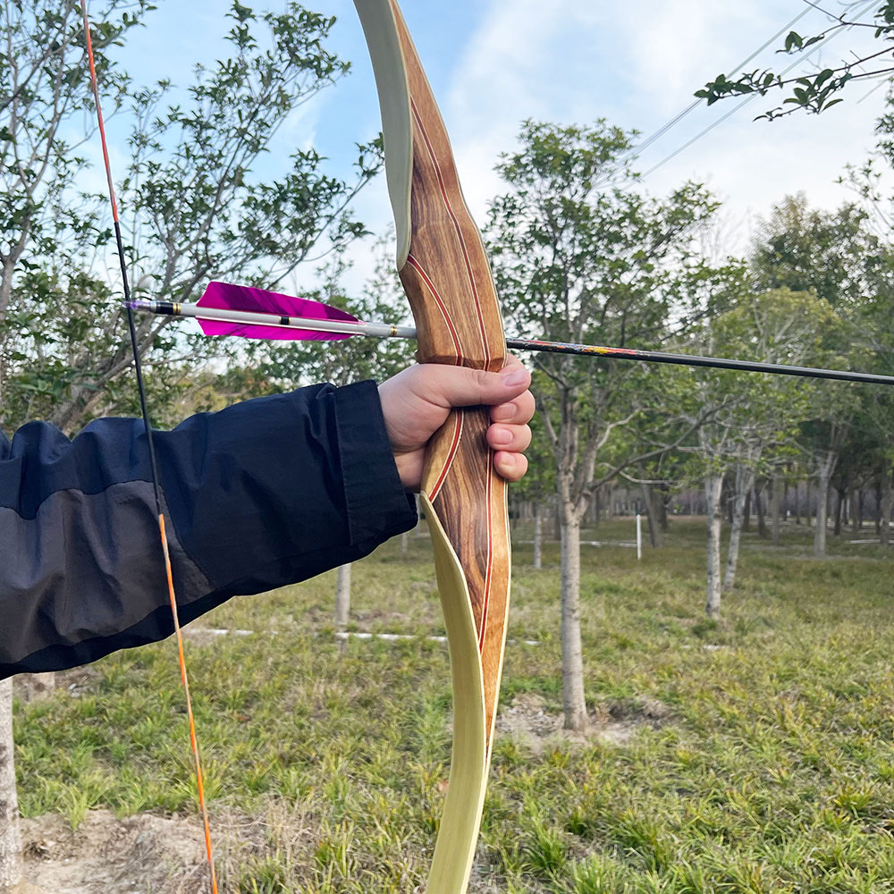 Archery 62inch Traditional Bow 30-60lbs Recurve Longbow