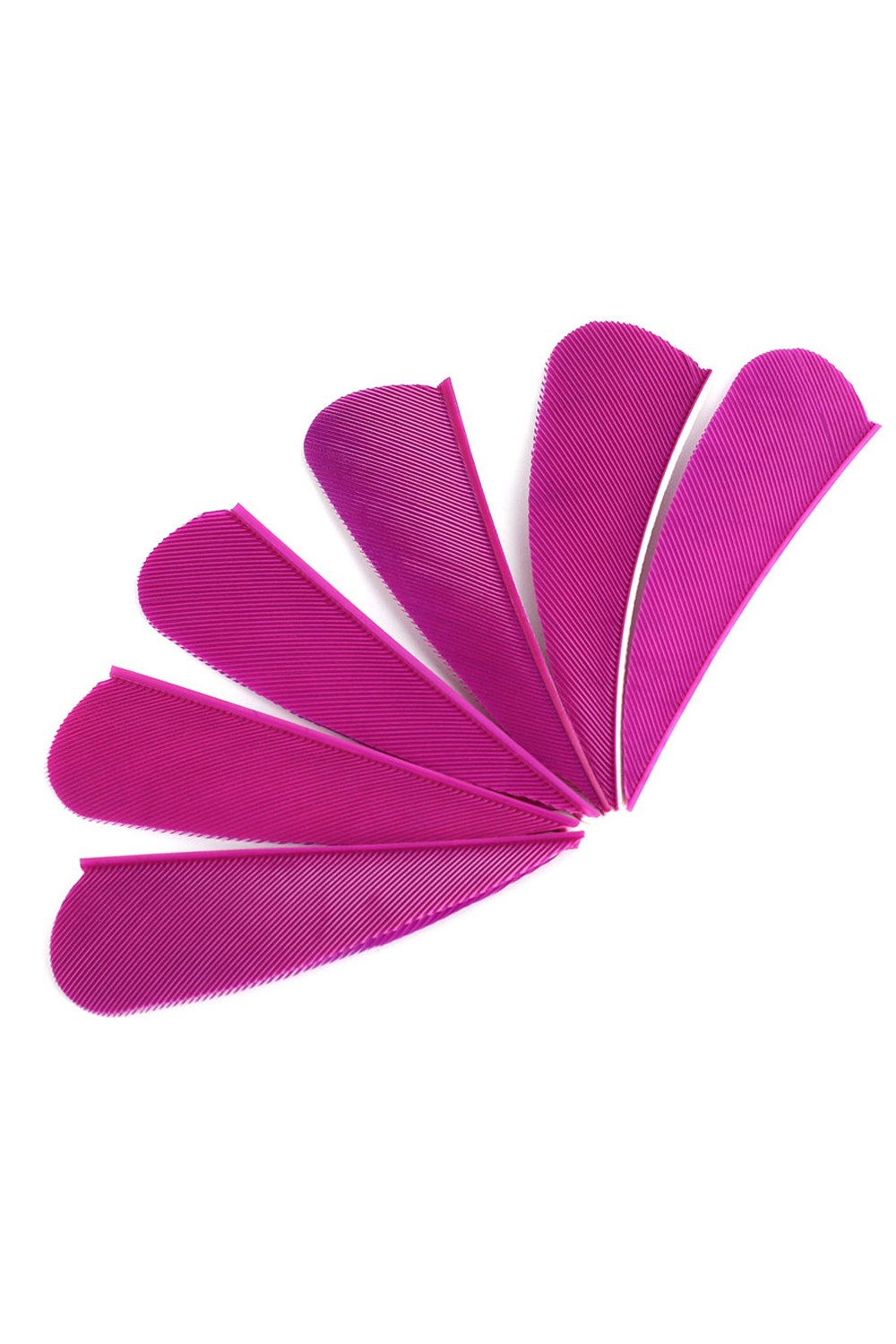 2 Inch Heart Shape Real Feather Archery Fletching-50Pcs