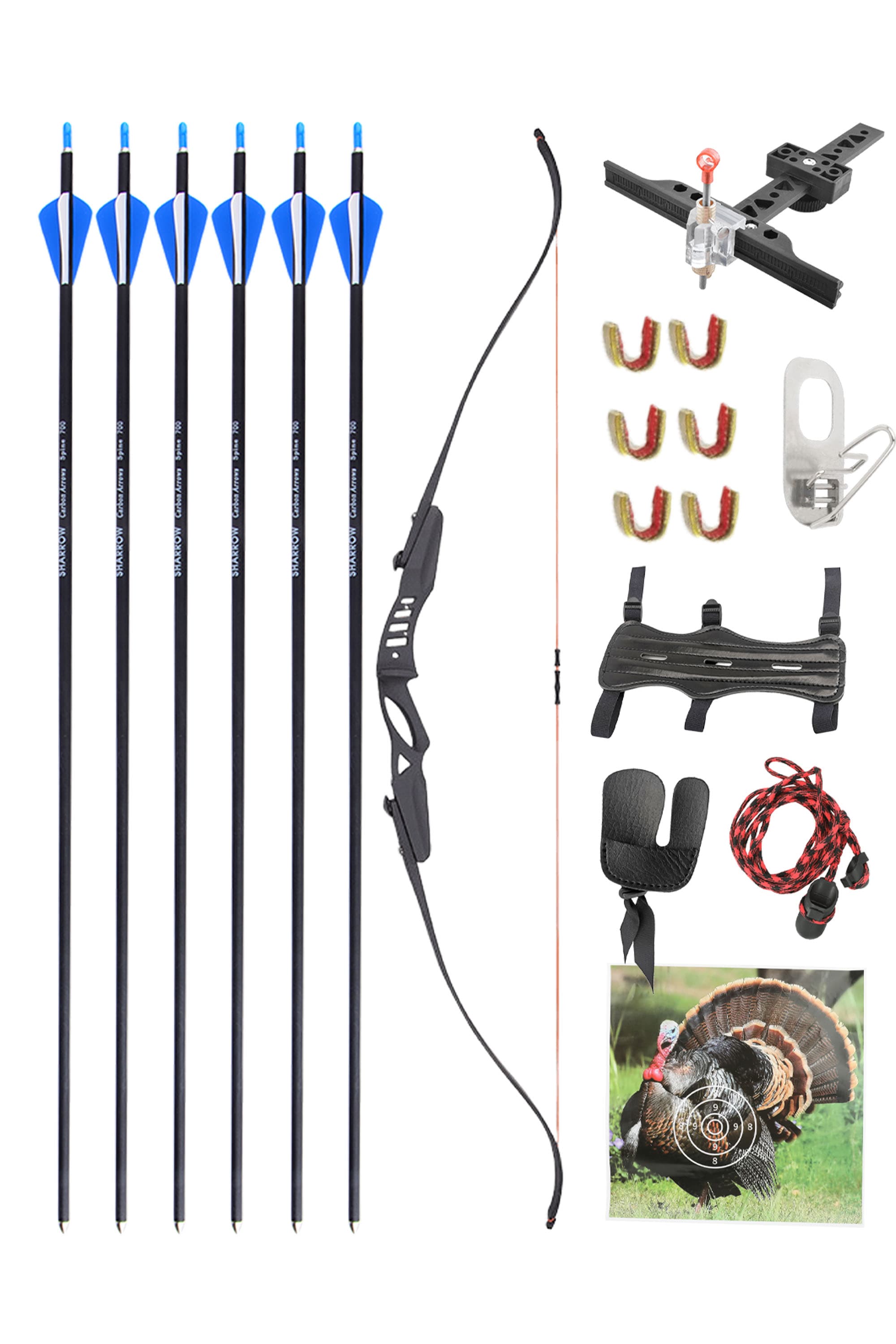 20lbs ILF Recurve Bow Kit Takedown Hunting Bow 