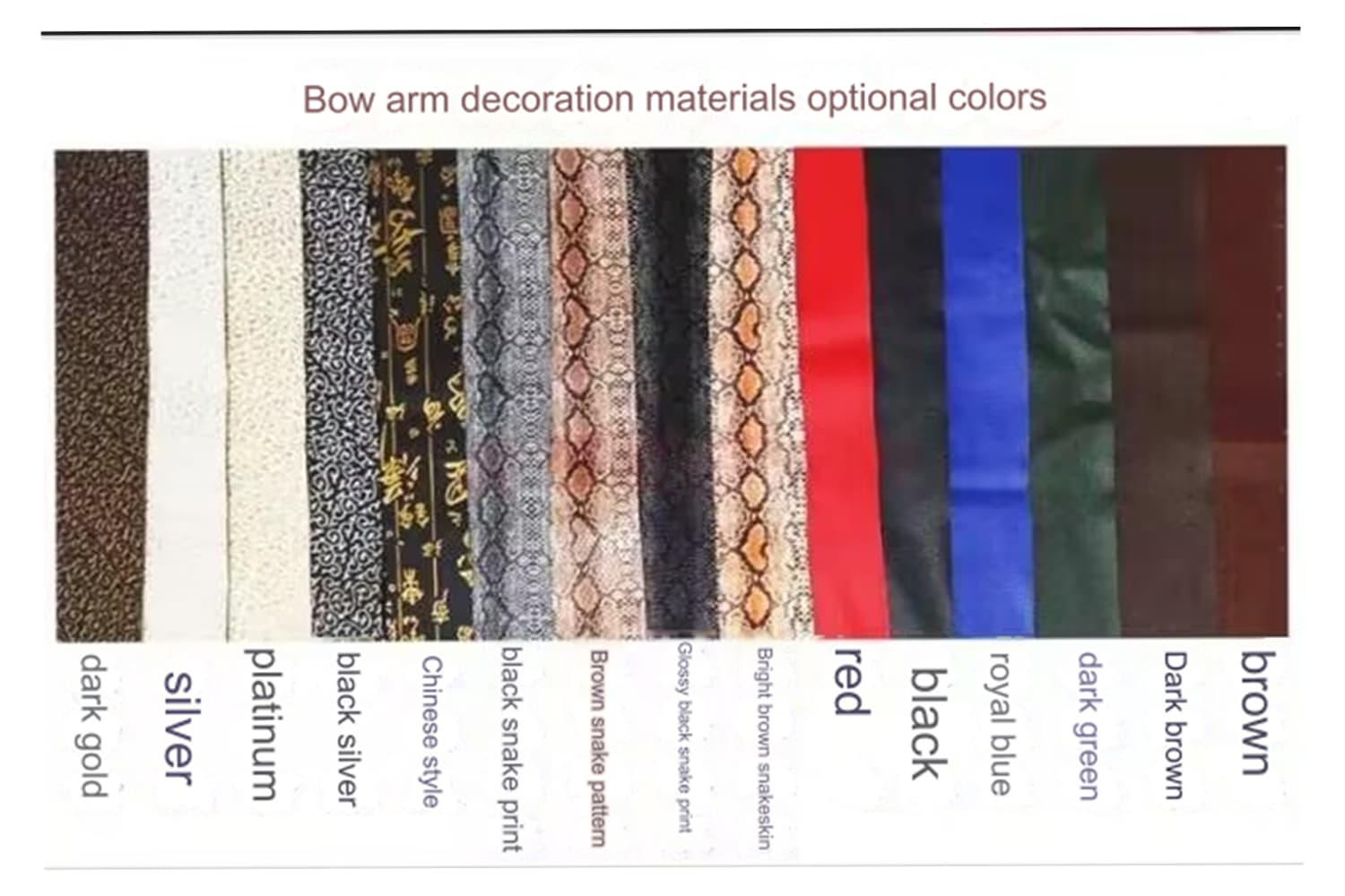 28" Traditional Recurve Bow 15-40lbs Customizable limb color-Lokearchery