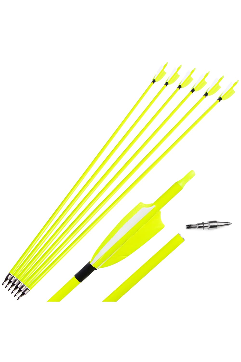 31 inch Archery 500 Spine Turkey Feather Carbon Arrow-Lokearchery
