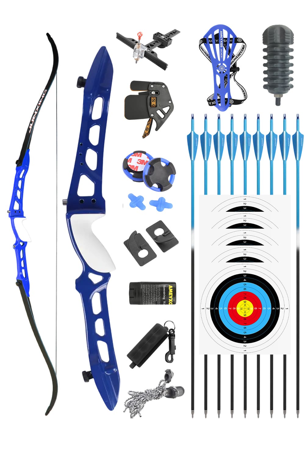 Junxing F158 18-40Lbs Archery Recurve Bow Set-Lokearchery