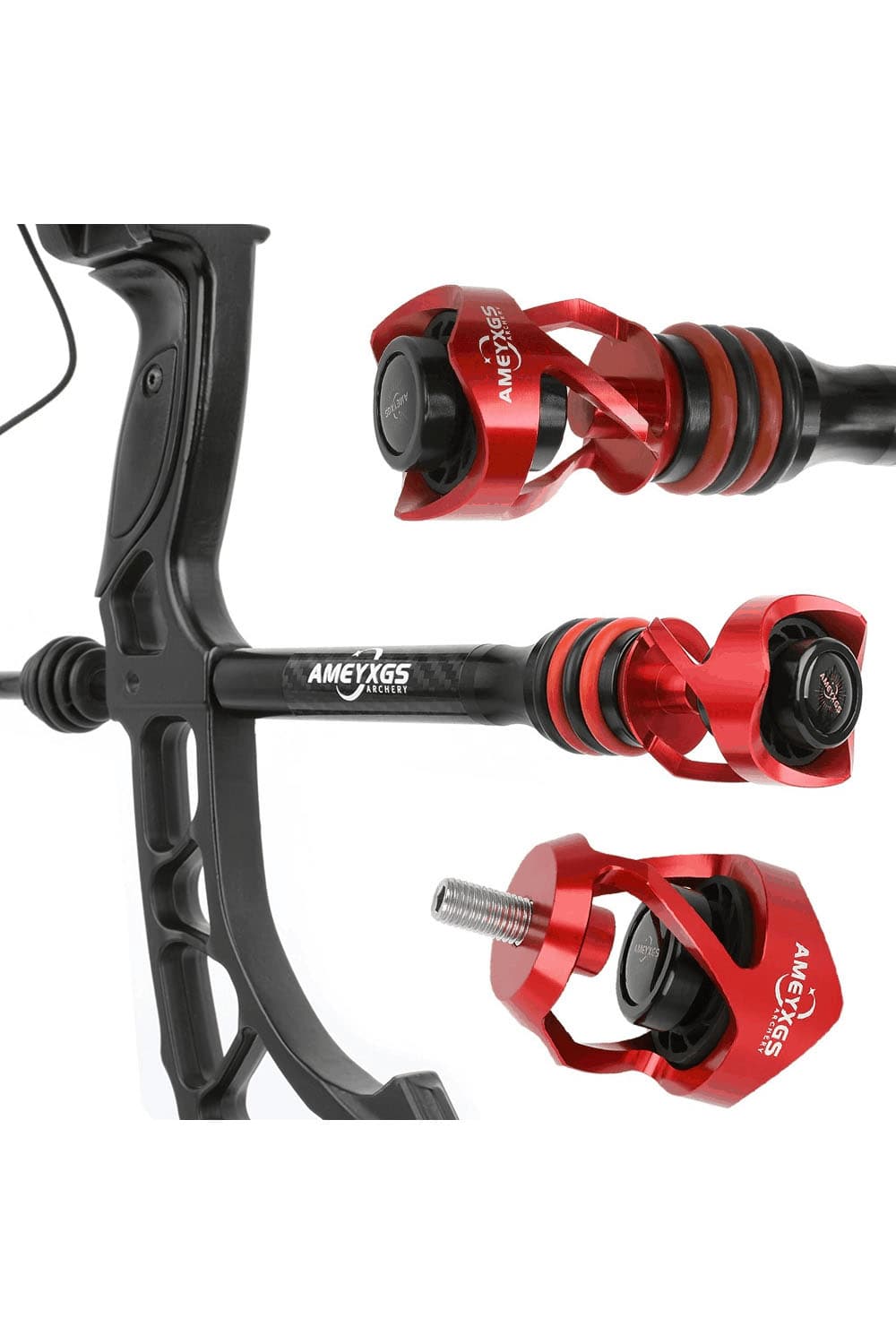 Archery Bow Stabilizer Ball Damper Harmonic Riser Balance Bar