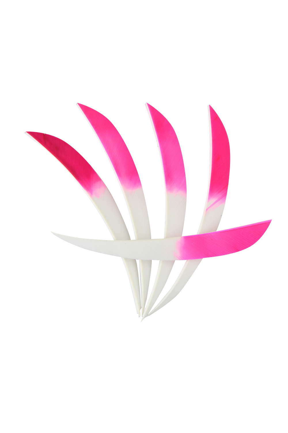 5" Dyed Real Feathers, Gradient Feathers For Archery-Lokearchery