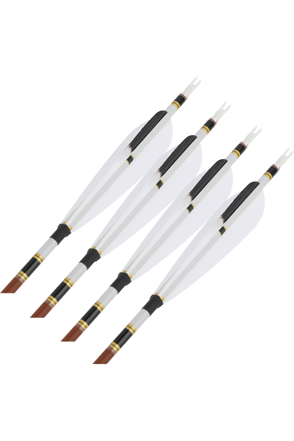 31" Sharrow Wood Grain ID6.2mm Pure Carbon Arrow-Lokearchery