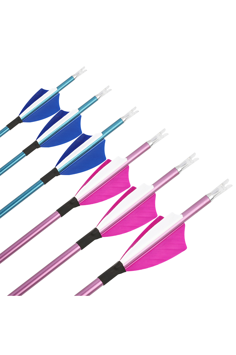 32" Sharrow ID4.2mm Shield Shape Pure Carbon Arrow-Lokearchery