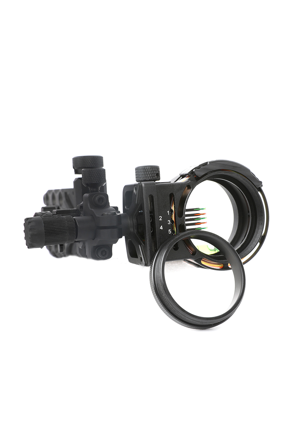 Topoint TX1550 Five-pin Adjustable .019" Bow Sight RH/LH-Lokearchery