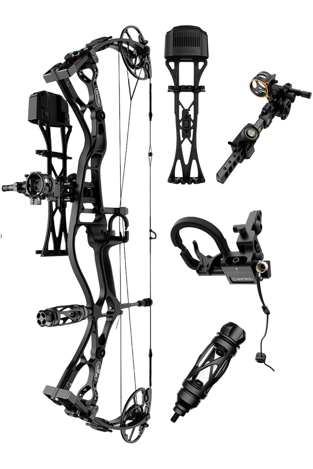 Sanlida Dragon 10 Archery Advanced Hunting Compound Bow Set-Lokearchery