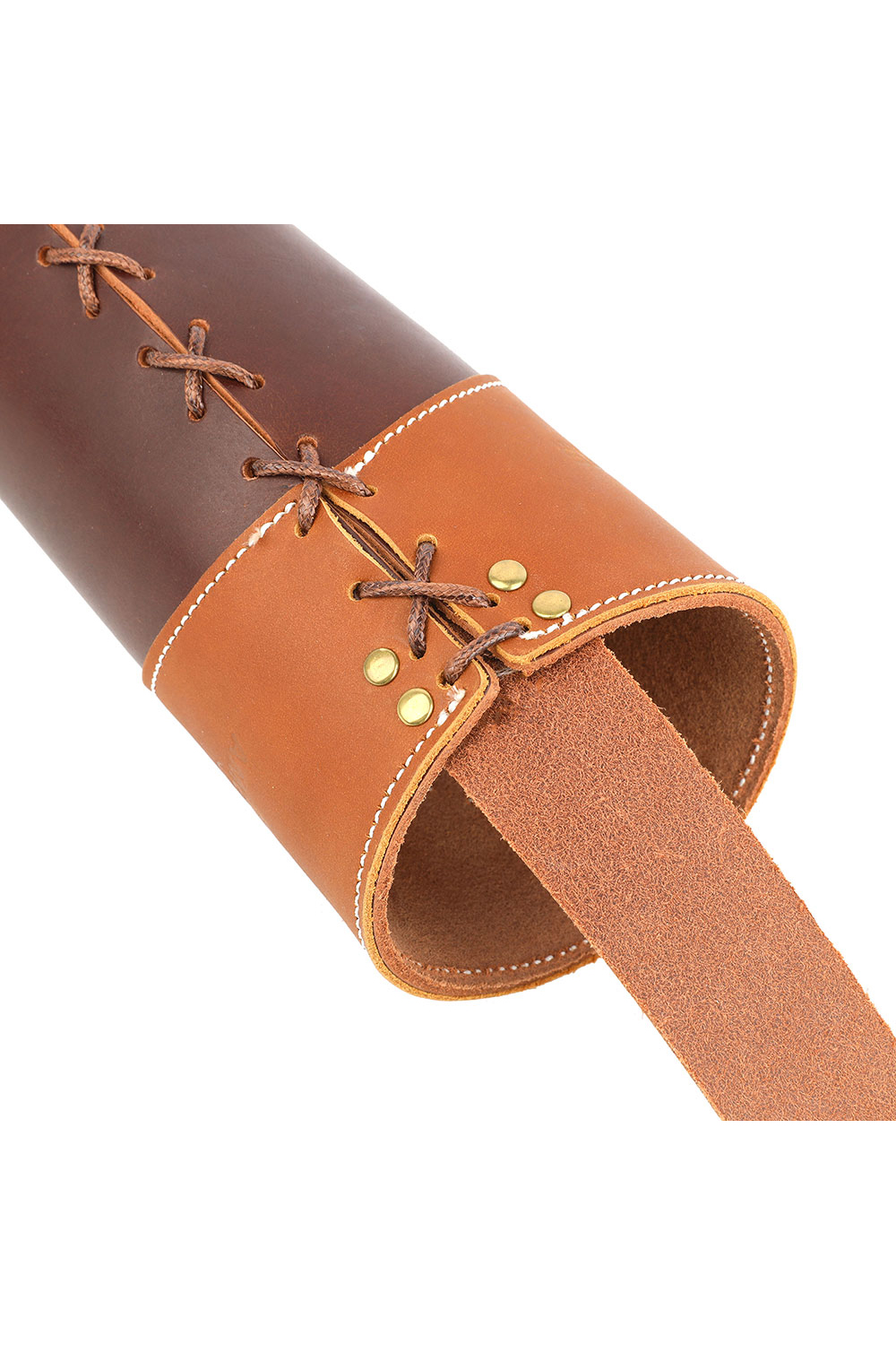 Traditional Genuine Leather Handmade Archery Large Capacity Quiver-Lokearchery