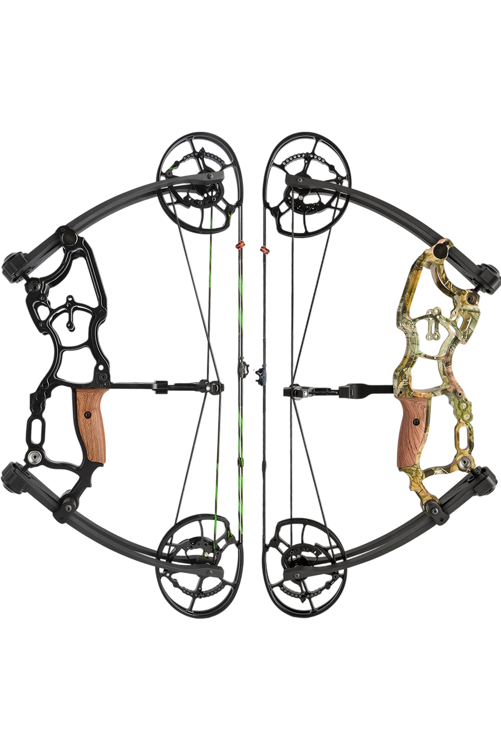 Lokearchery 40-65 Lbs Ball Bearing Dual-Purpose Compound Bow Set