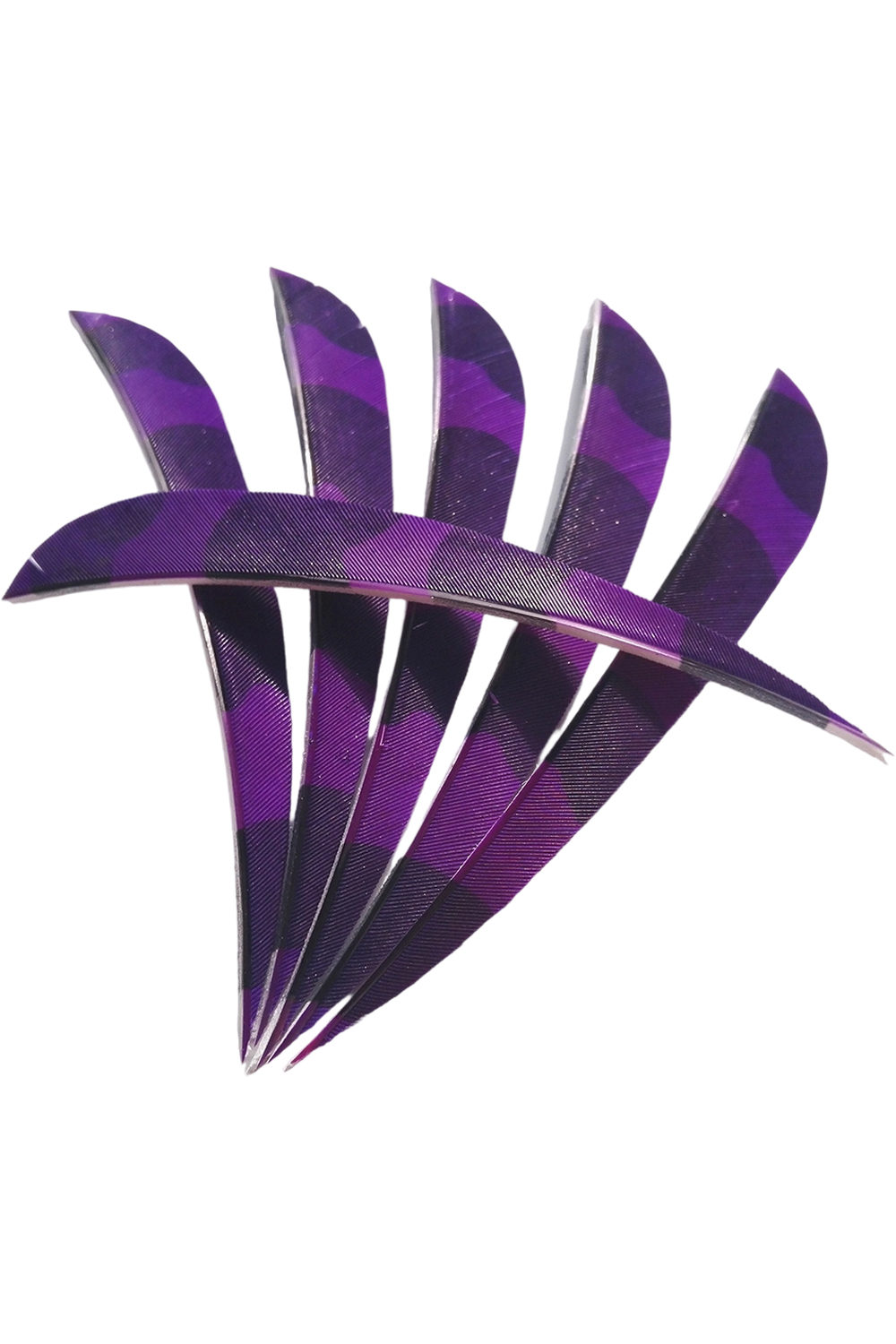 Lokearchery 5 inch Snake Pattern Arrow Feathers for Hunting and Target