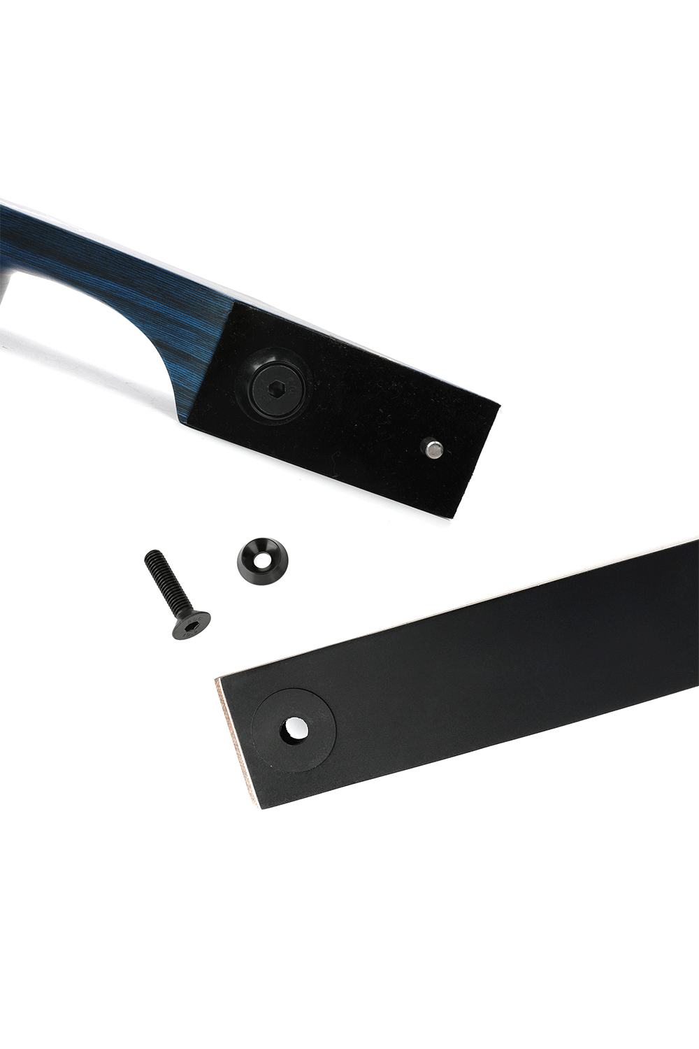 Black Hunter 60" Diamond Edition Blue 50lbs Recurve Bow and Arrows Set