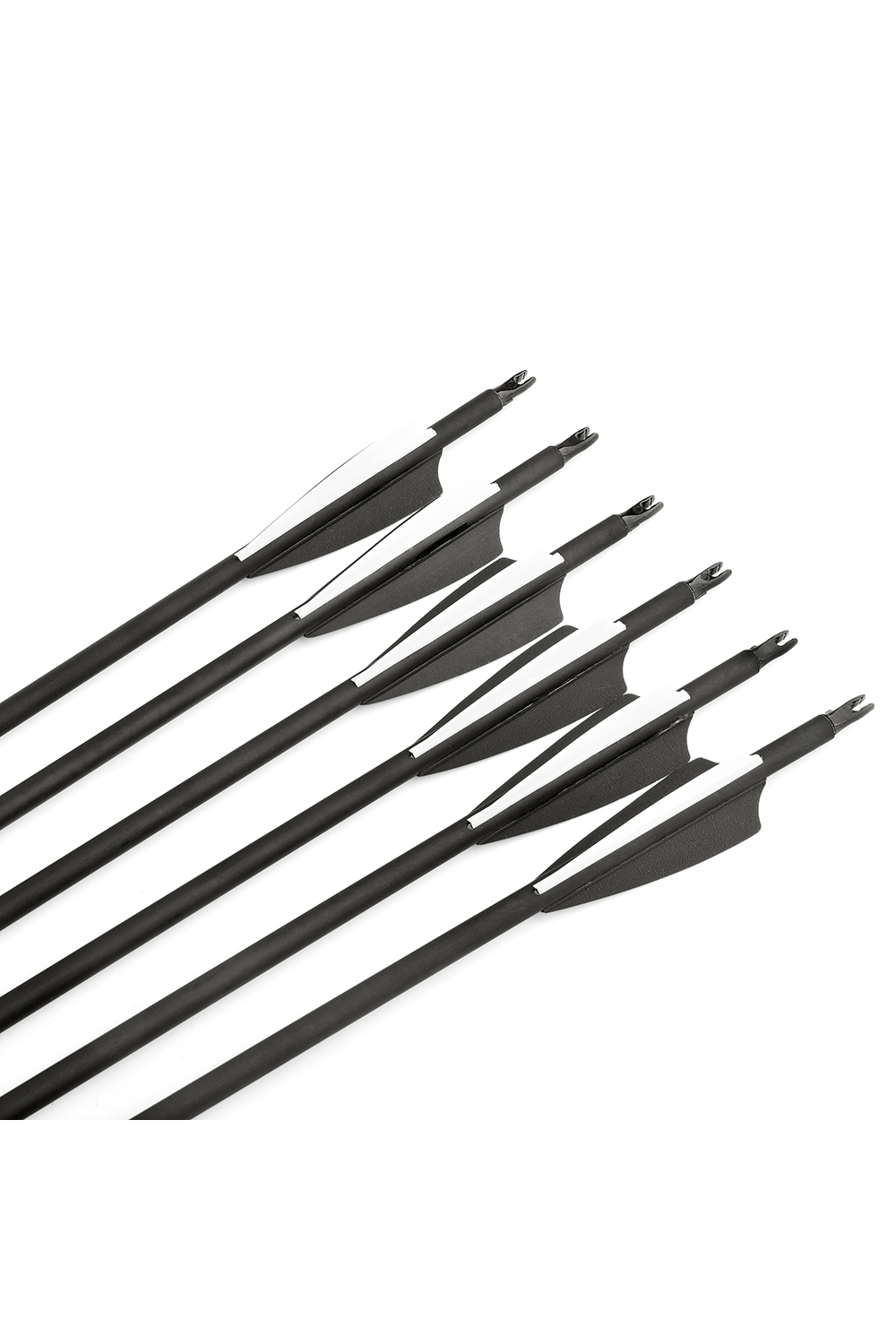 Lokearchery 500 Spine Carbon Arrows for Compound & Recurve Bows 