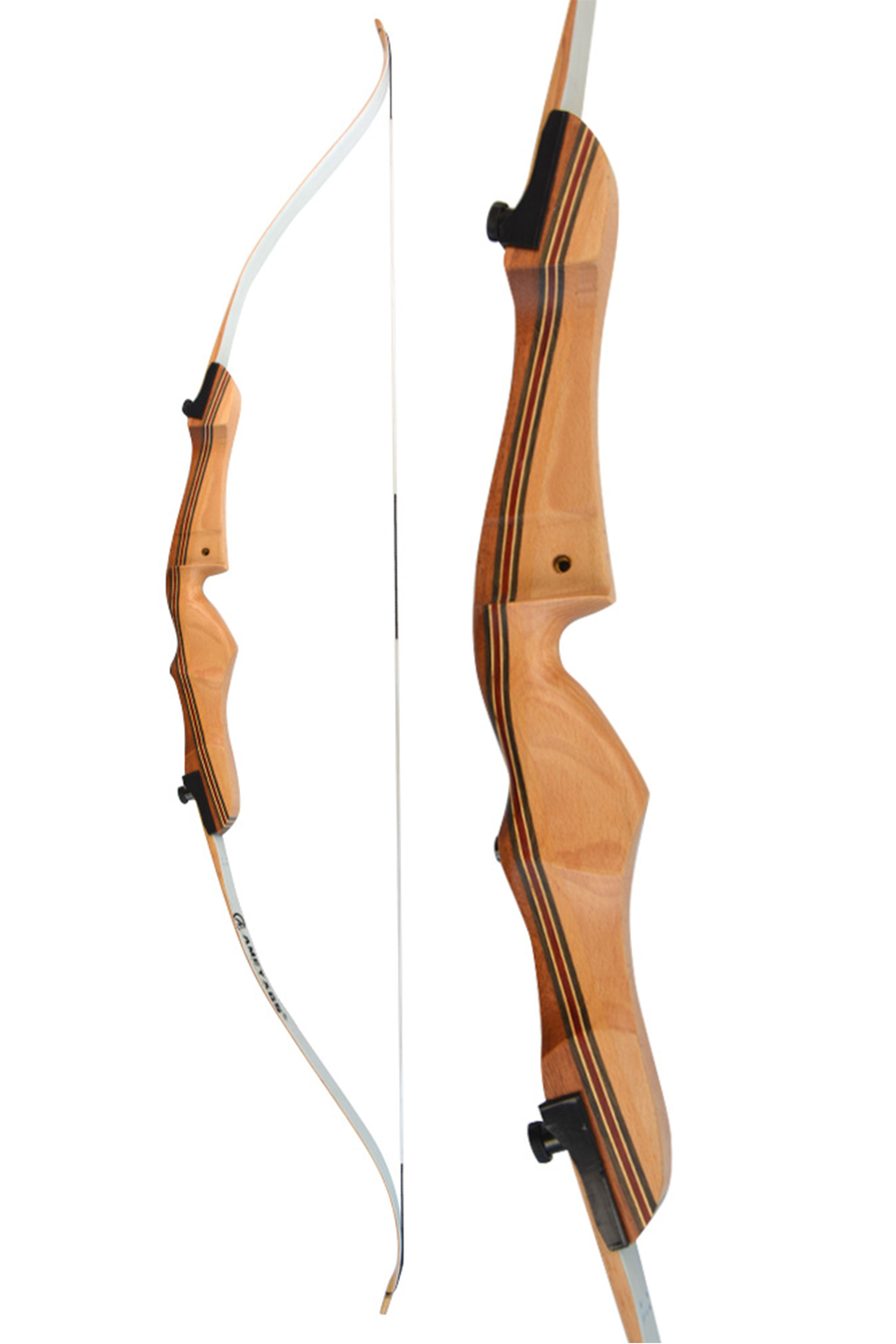 68 inch Recurve Bow Set 16-38lbs Archery Hunting