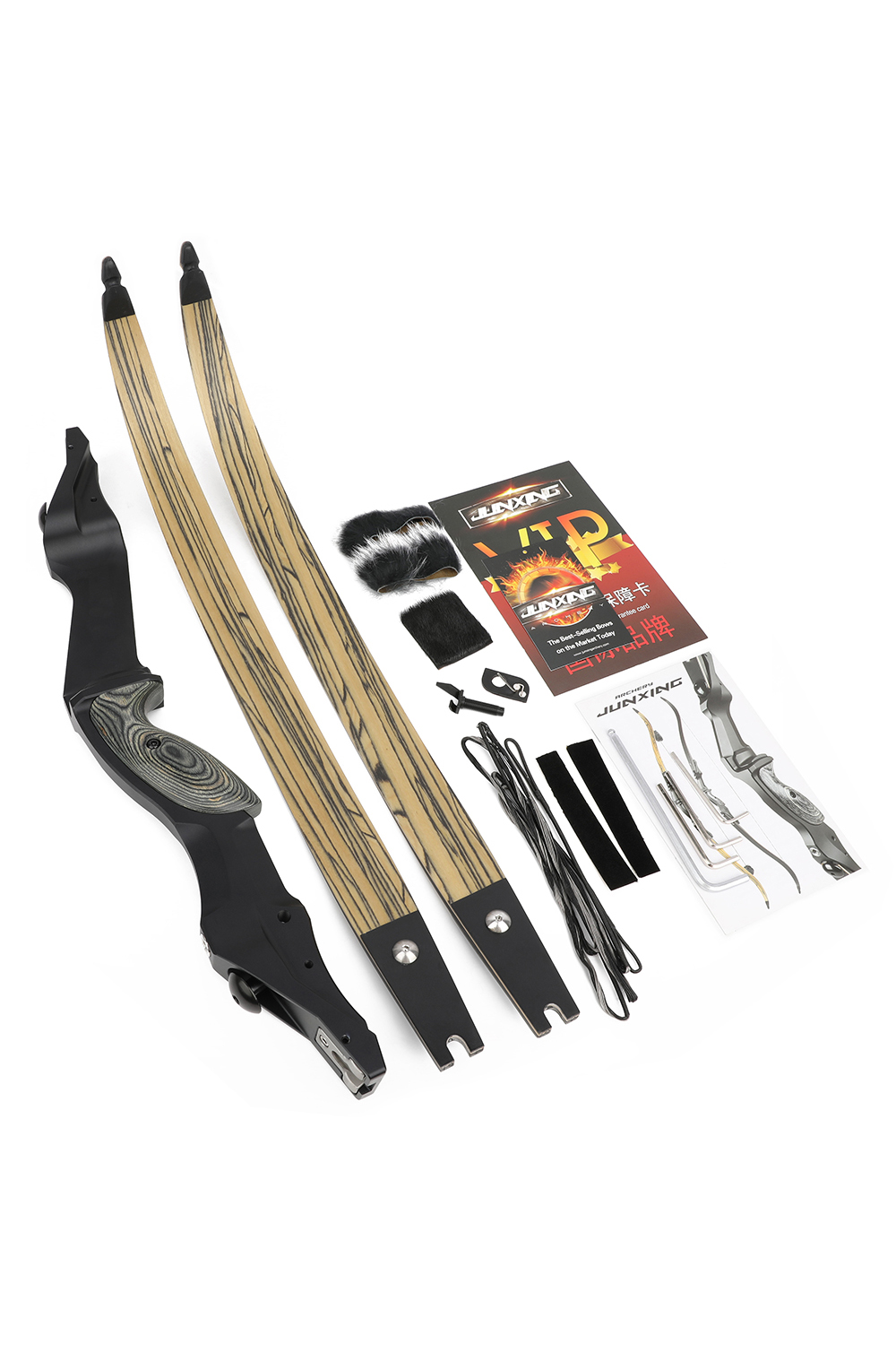 Junxing F261 30-60lbs Aluminum Alloy Hunting Recurve Bow-Lokearchery