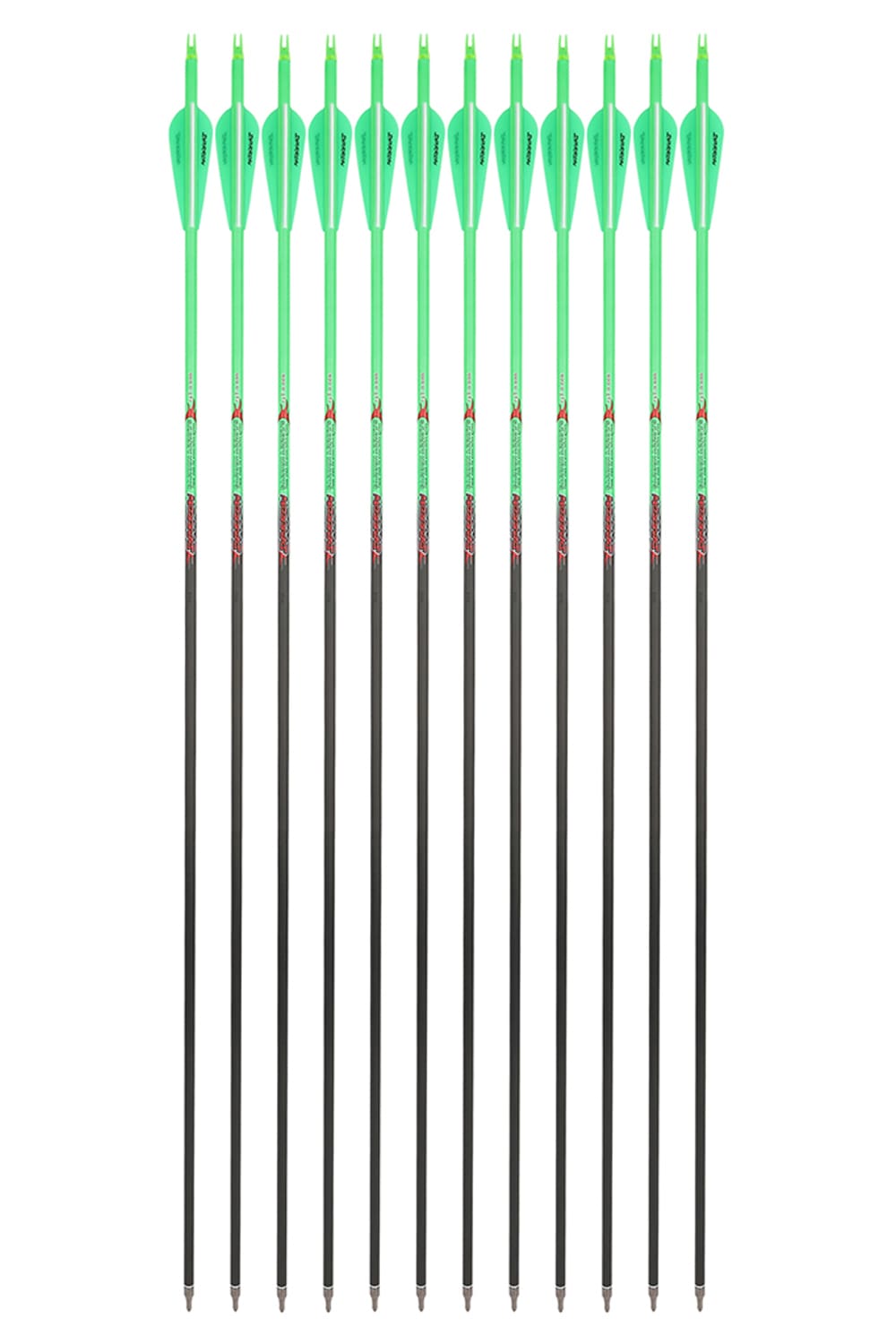 33" Archery Pure Carbon Arrow ID6.2mm Hunting Arrow-Lokearchery