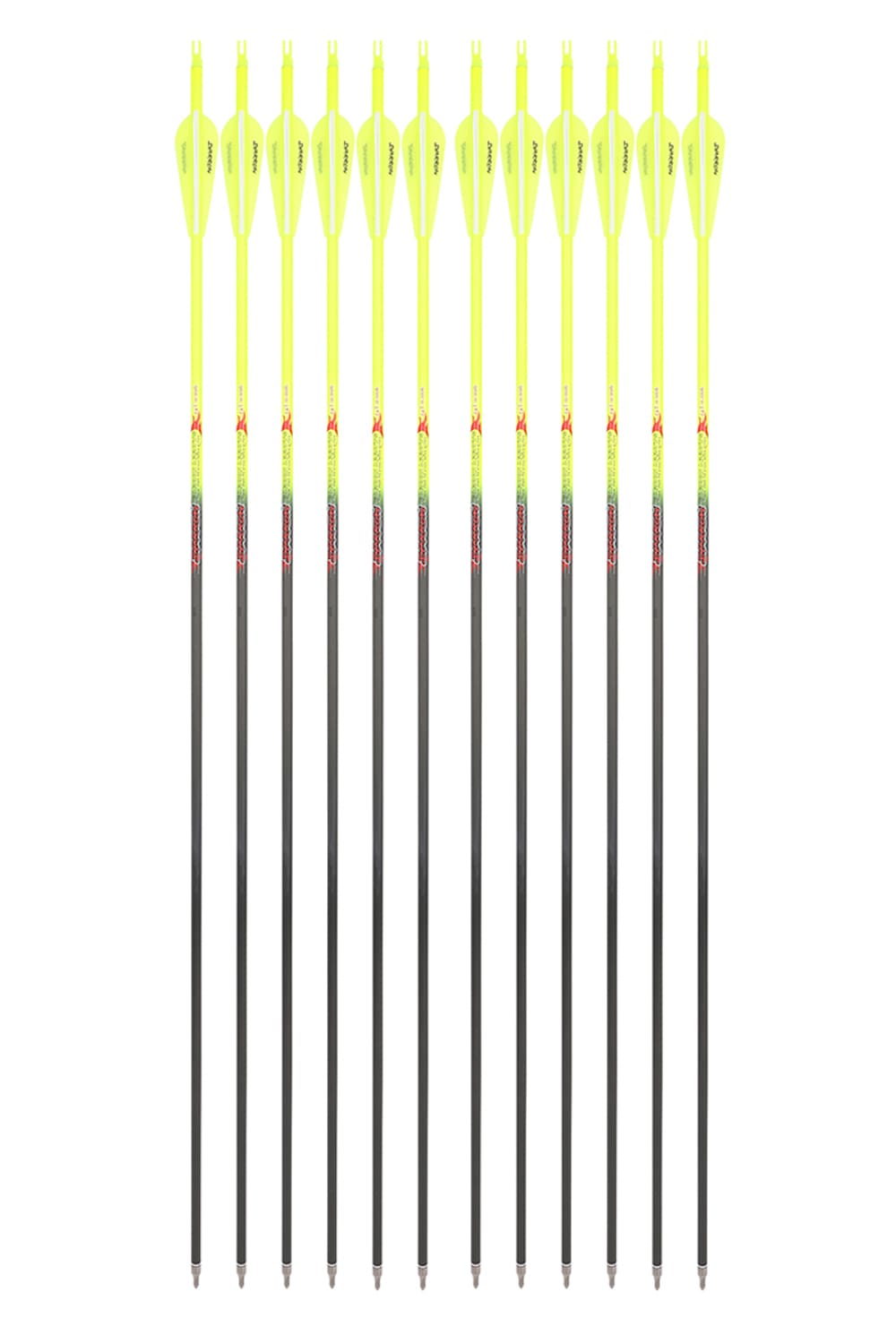 33" Archery Pure Carbon Arrow ID6.2mm Hunting Arrow-Lokearchery