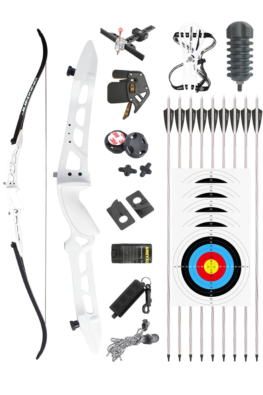 Junxing F158 18-40Lbs Archery Recurve Bow Set-Lokearchery