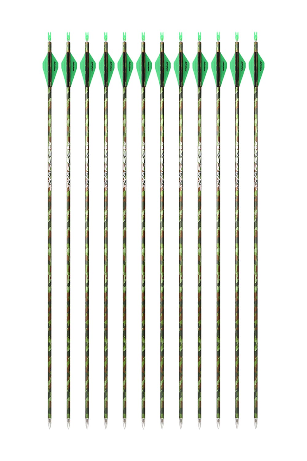 31 inch Pure Carbon Arrow ID 6.2mm Archery Hunting Arrow-Lokearchery