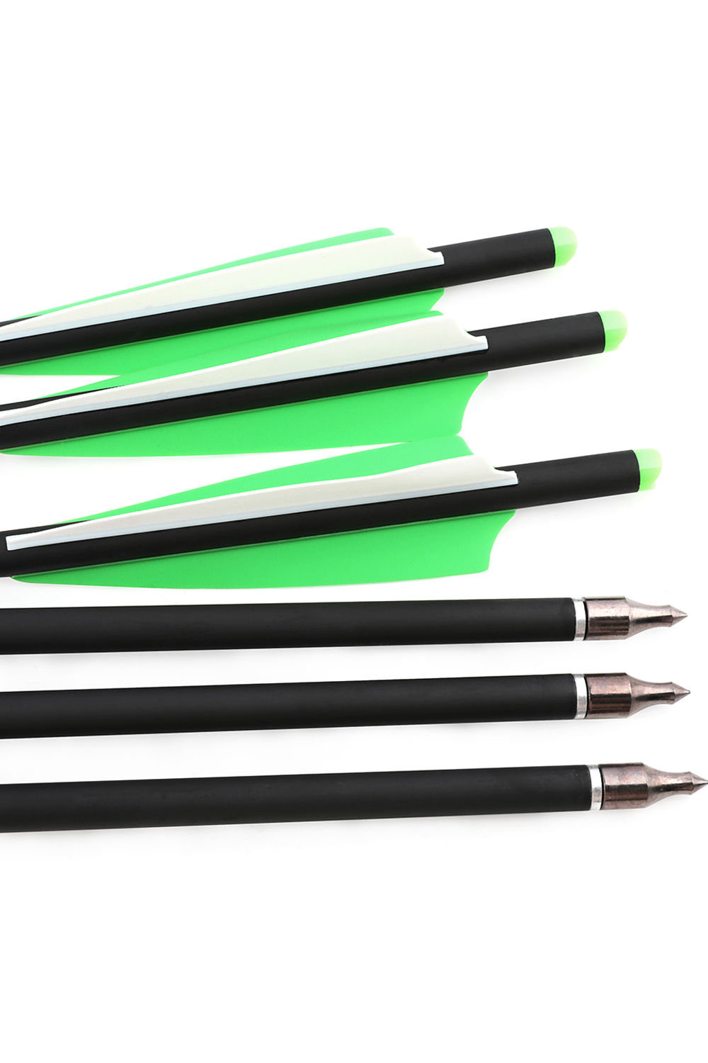 Sharrow 4" Shield Shaped Rubber Feather Crossbow For Hunting-Lokearchery