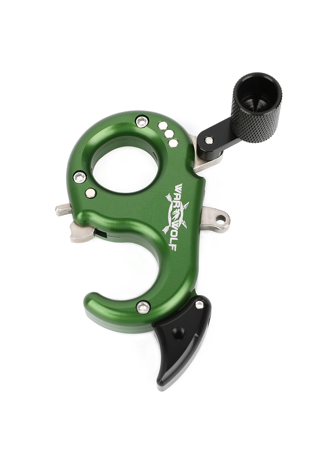 【激レア!】Finger Bow Bow release Aluminum Alloy Wolf Warrior Archery Finger