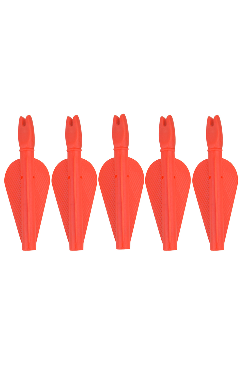 AME One-Piece Plastic Fletching Nock For 8mm Arrow Shaft-Lokearchery