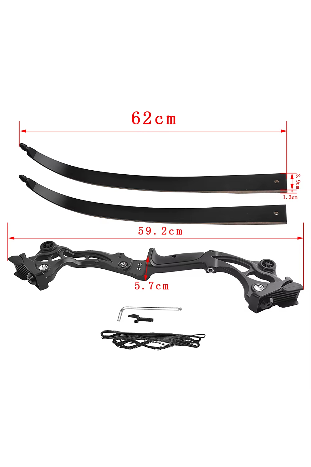 Junxing F163 30-55Lbs Hunting Recurve Bow-Lokearchery