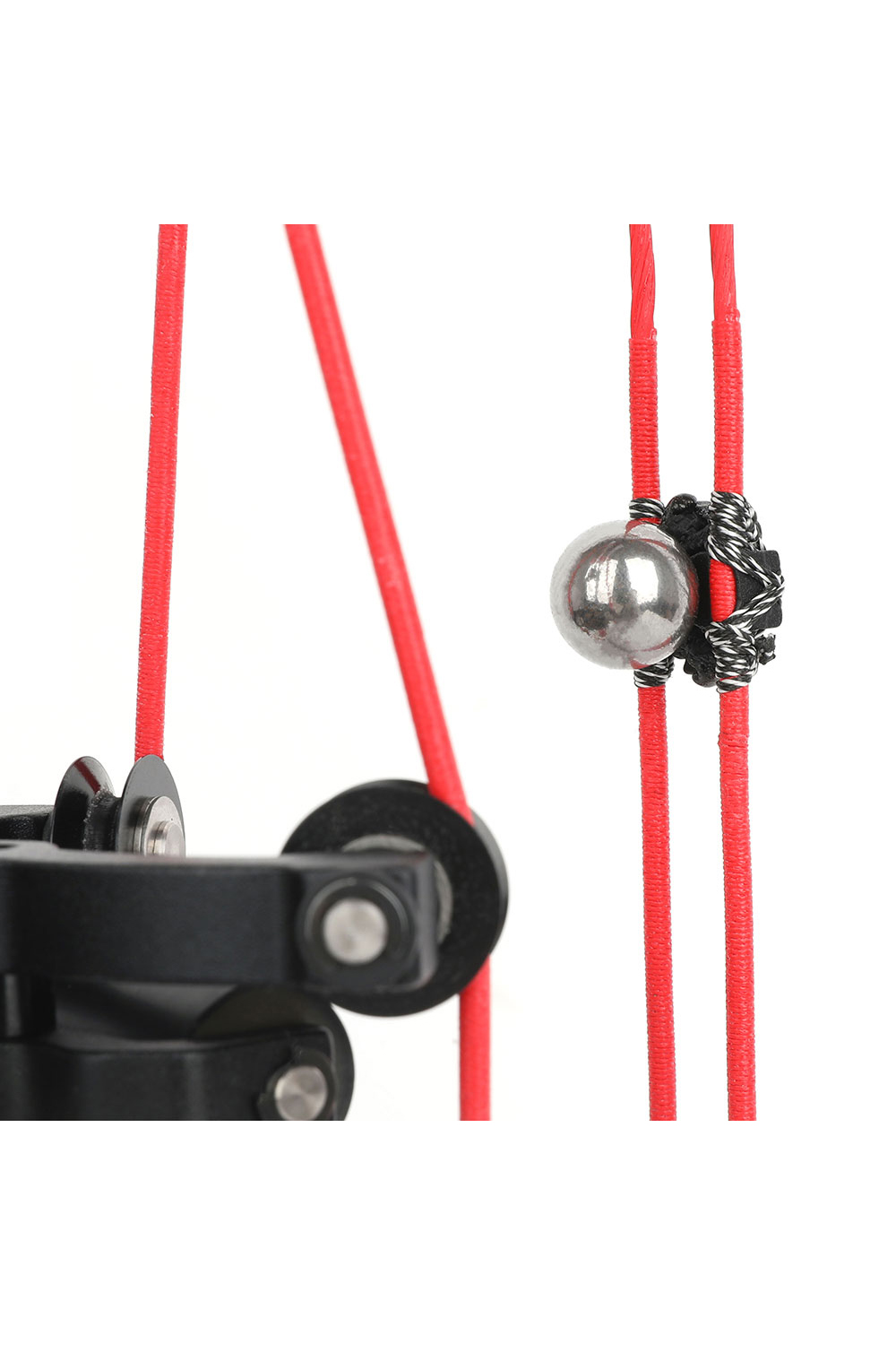 17" 30-75Lbs Steel Ball Compound Bow Archery Set RH LH-Lokearchery