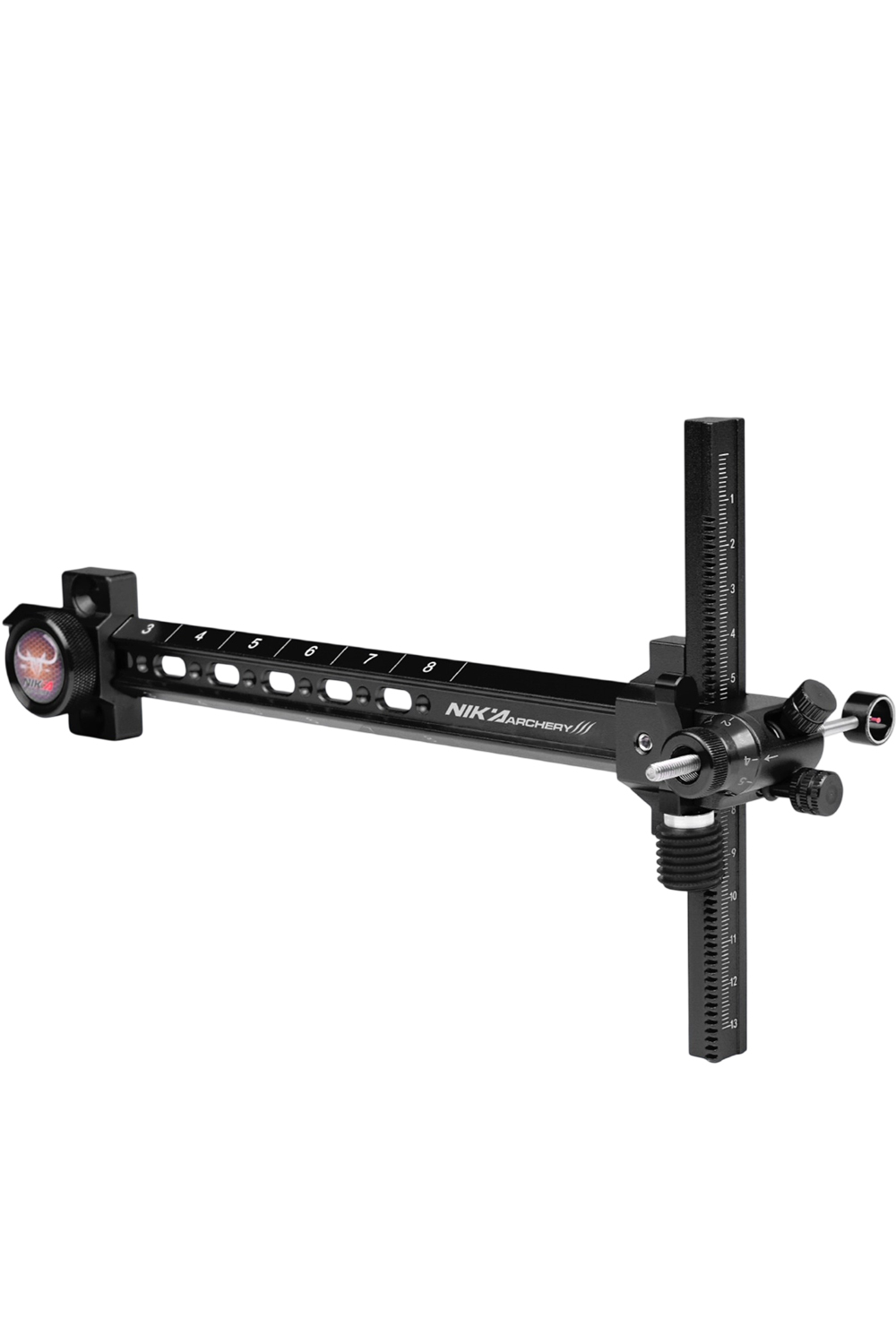 Nika Aluminum Alloy CNC Competition Recurve Bow Sight-Lokearchery