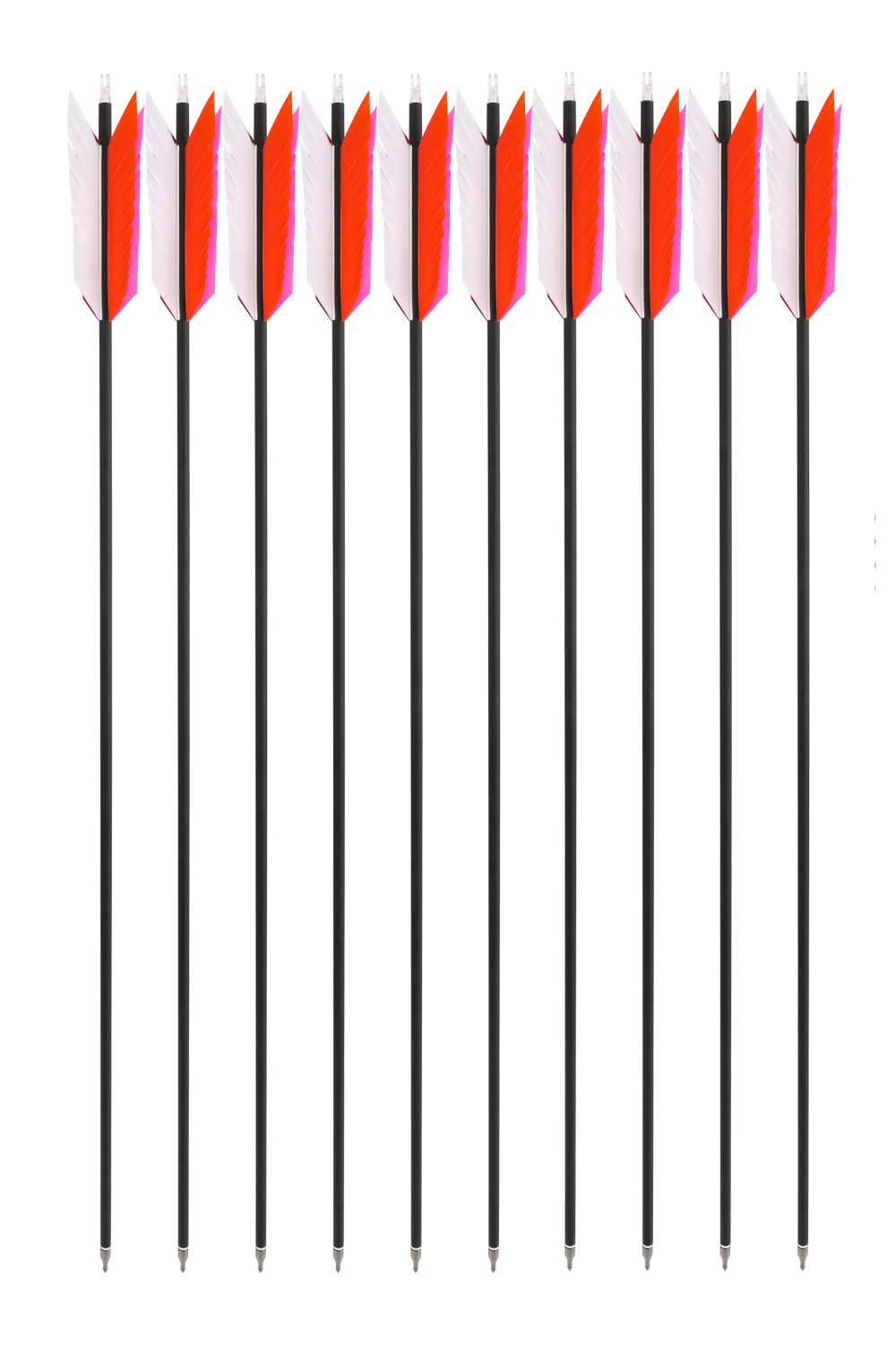 Sharrow ID 6.2mm Carbon Flu Flu Hunting Arrows-Lokearchery