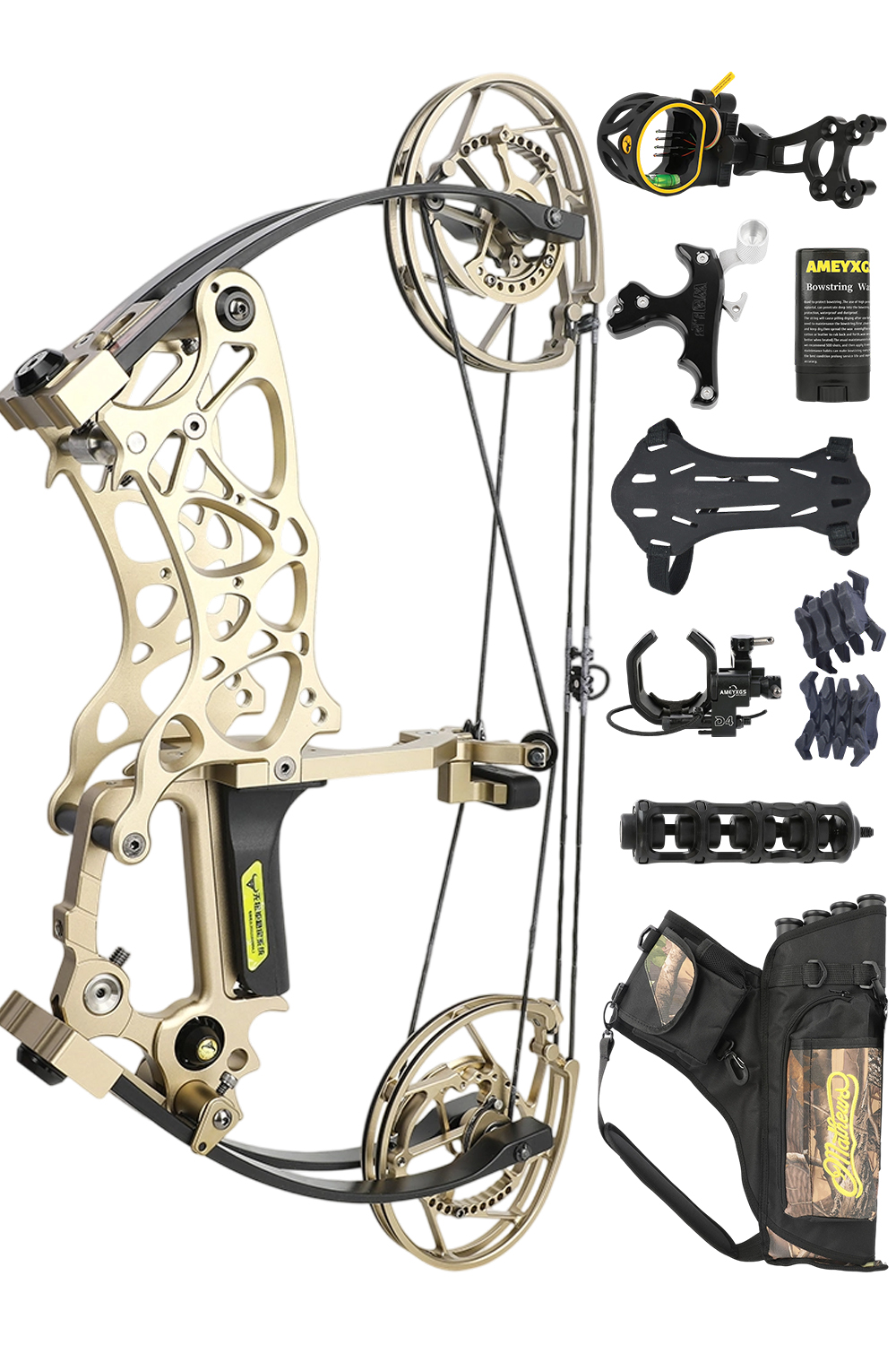 Robin King Bull 201 35-70Lbs Steel Ball Dual Use Compound Bow Set