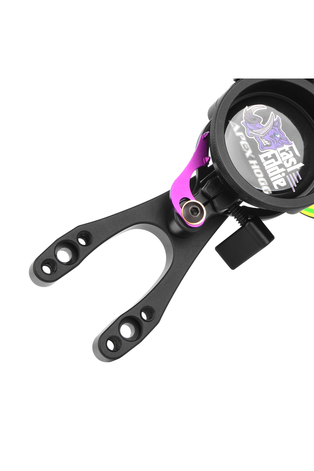 HOGG Aluminum .019" Fiber Micro Adjust Double Pin Sight