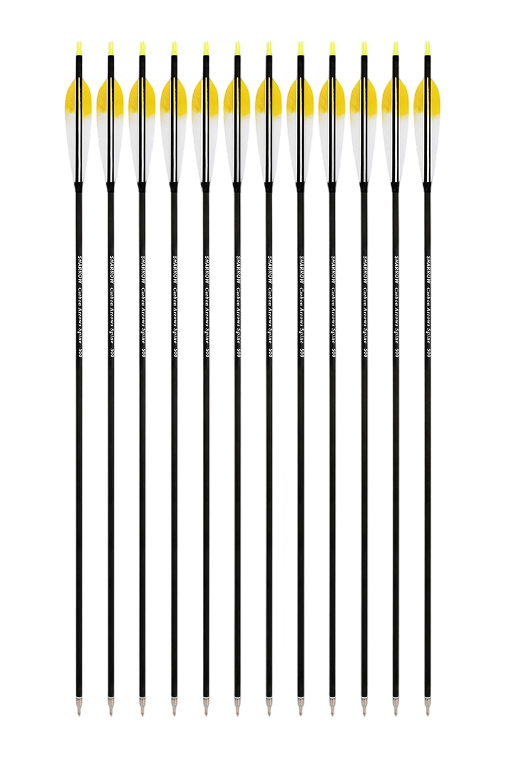 Sharrow 31 inch 500 Spine Archery Hunting Carbon Arrows