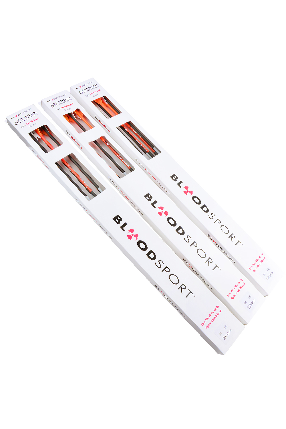 Bloodsport Arrow Affliction ID 6.2MM Pure Carbon Hunting Arrows