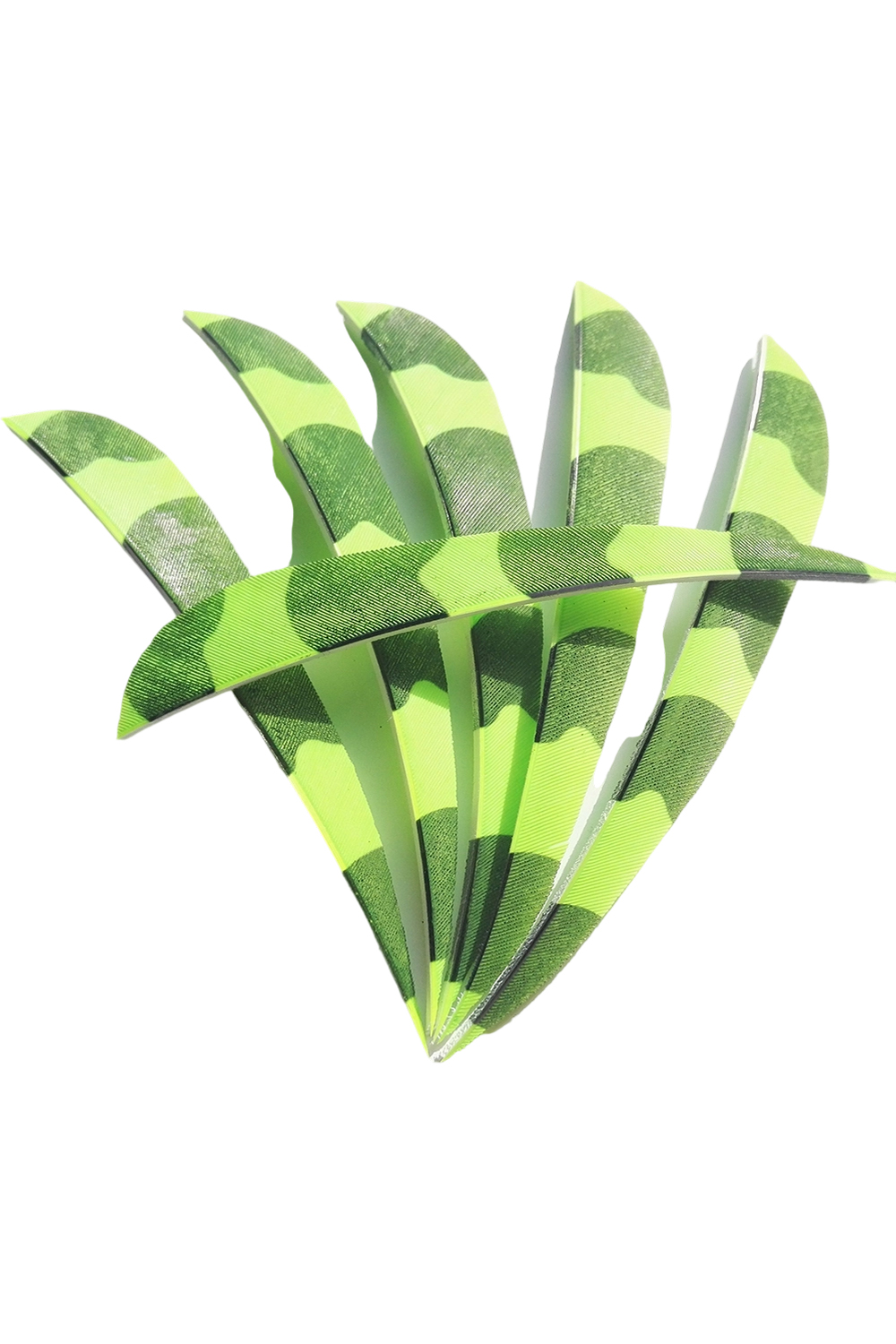 Lokearchery 5 inch Snake Pattern Arrow Feathers for Hunting and Target