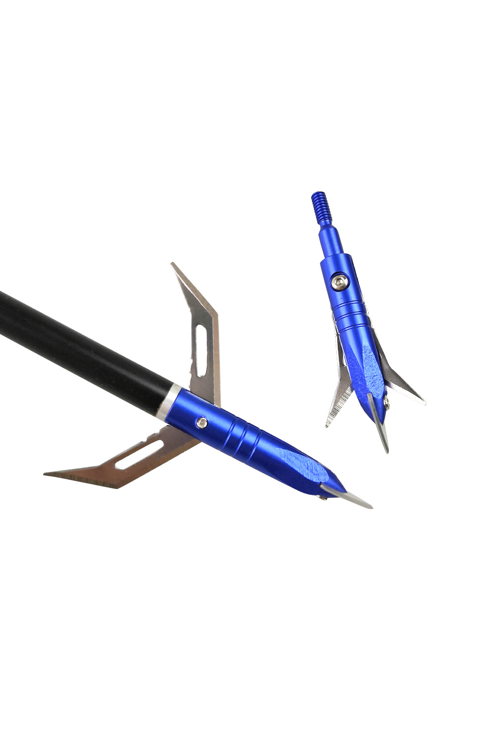 Lokearchery CNC Aluminum Foldable Hunting Broadheads-12Pcs