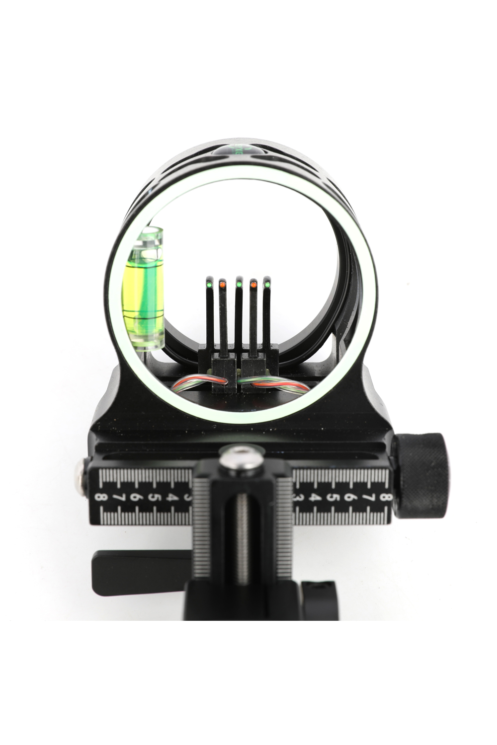 Ameyxgs Adjustable CNC Aluminum Alloy 0.019 Five-pin Sight