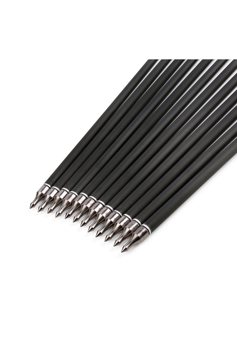 Lokearchery 30 inch 500 Spine Carbon Arrows for Hunting and Training