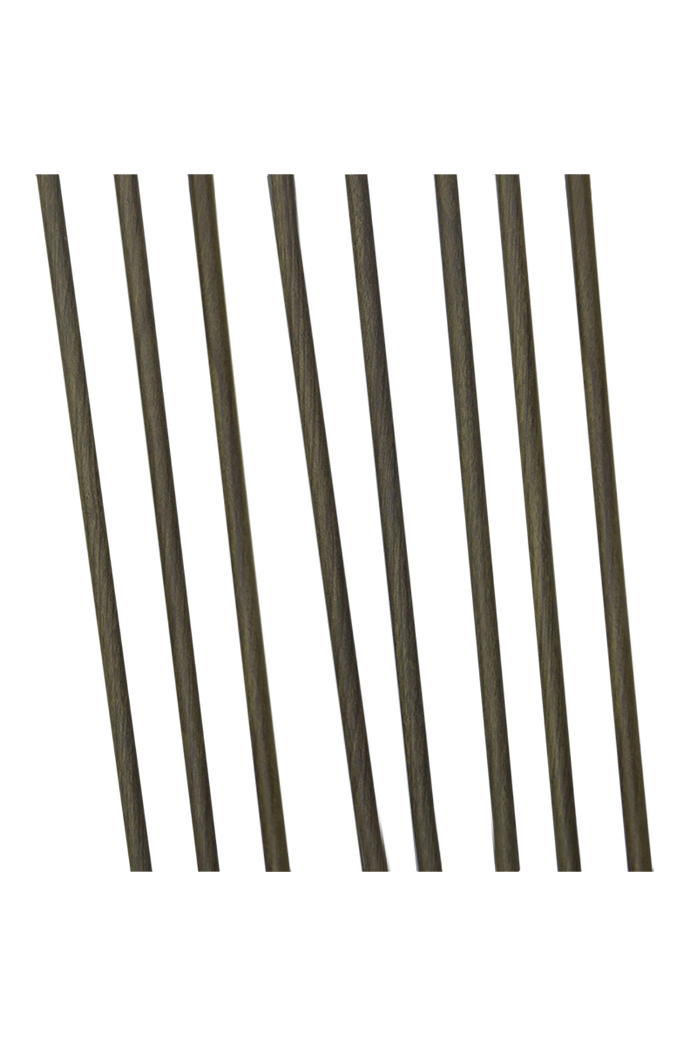 Wood Grain Carbon Arrows 350 Spine – Real Feathers for Precision