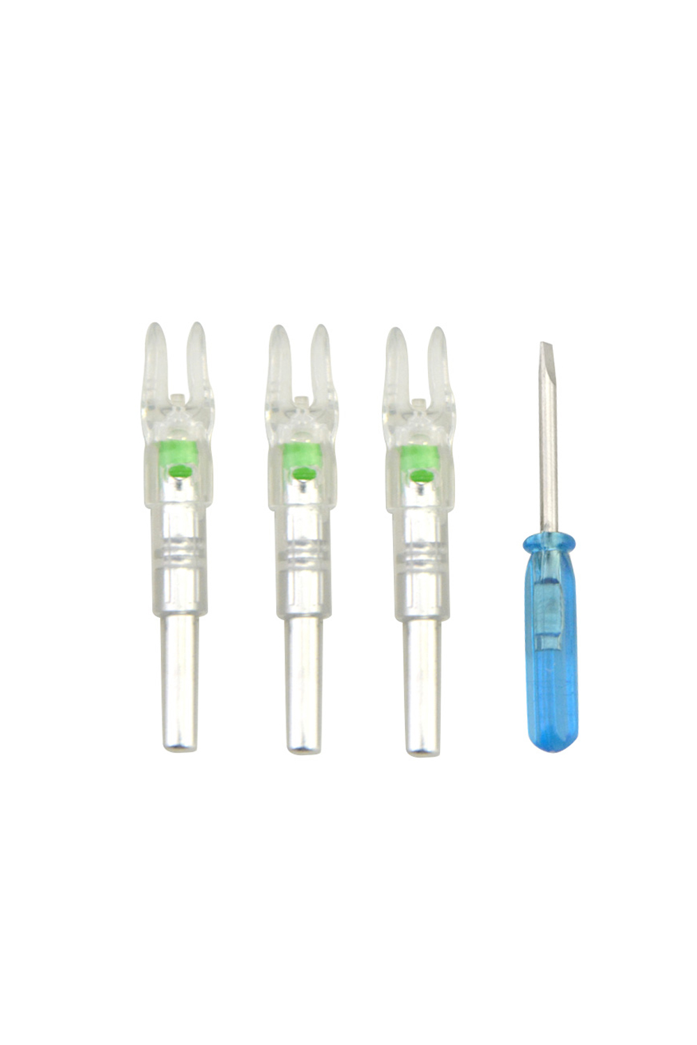 Lokearchery 4.9cm Auto On/Off LED Lighted Arrow Nocks