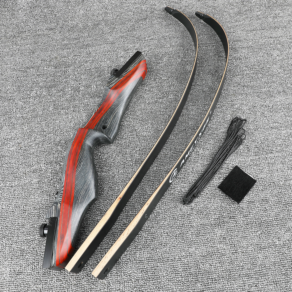 Hunting 20-50 lbs Recurve Bow set 62inch Takedown Bow