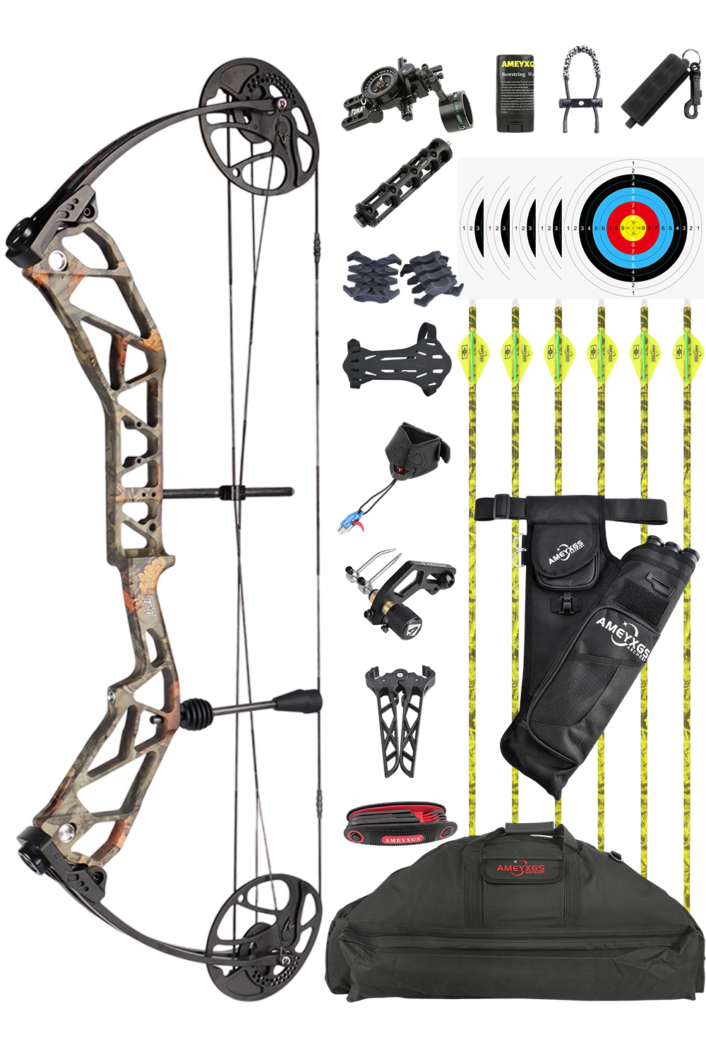 Topoint T1 Max Compound Bow Archery Set-Lokearchery