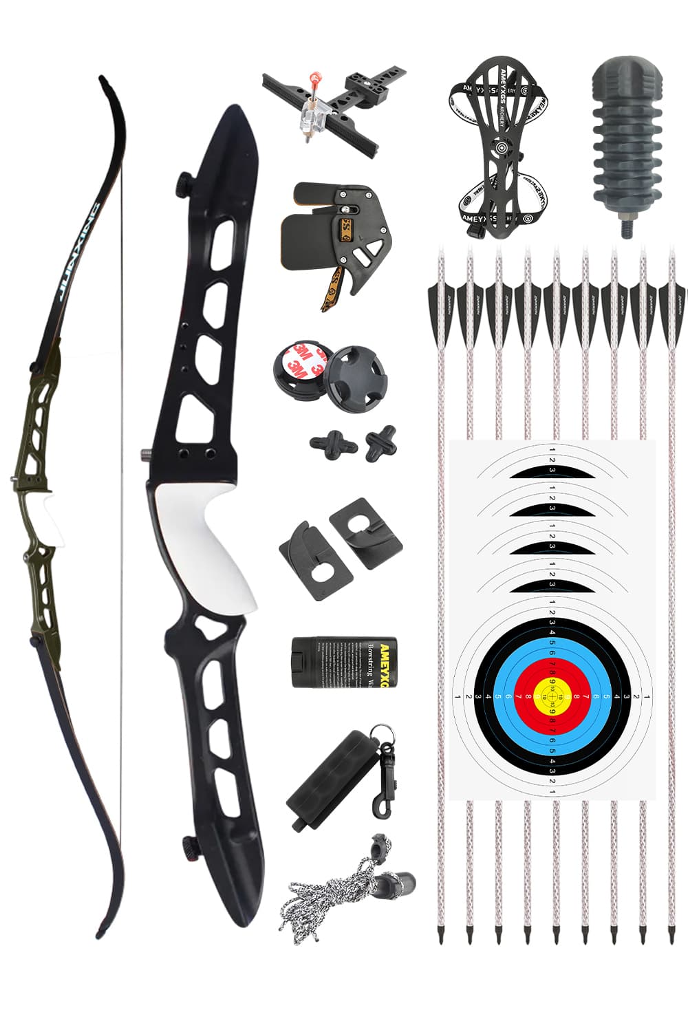 Junxing F158 18-40Lbs Archery Recurve Bow Set-Lokearchery