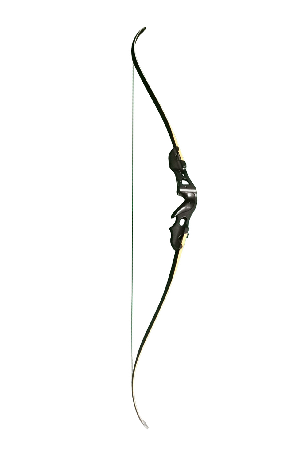 60" Metal Lingyun 20-50Lbs Target Recurve Bow-Lokearchery