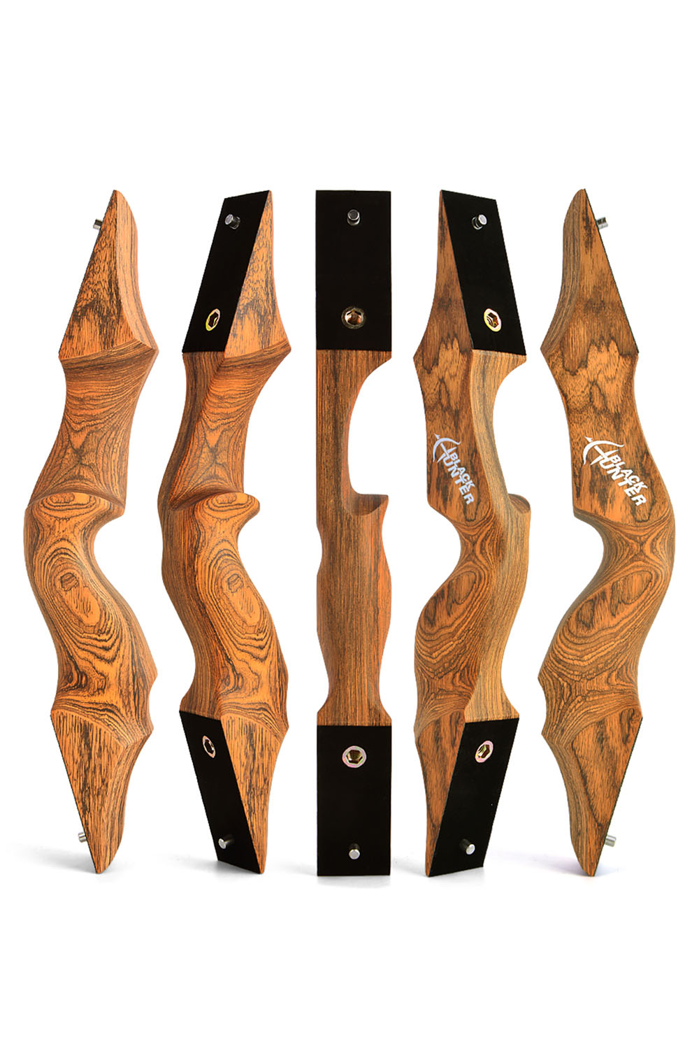 Black Hunter 20-60Lbs Takedown Hunting Recurve Bow Set RH LH